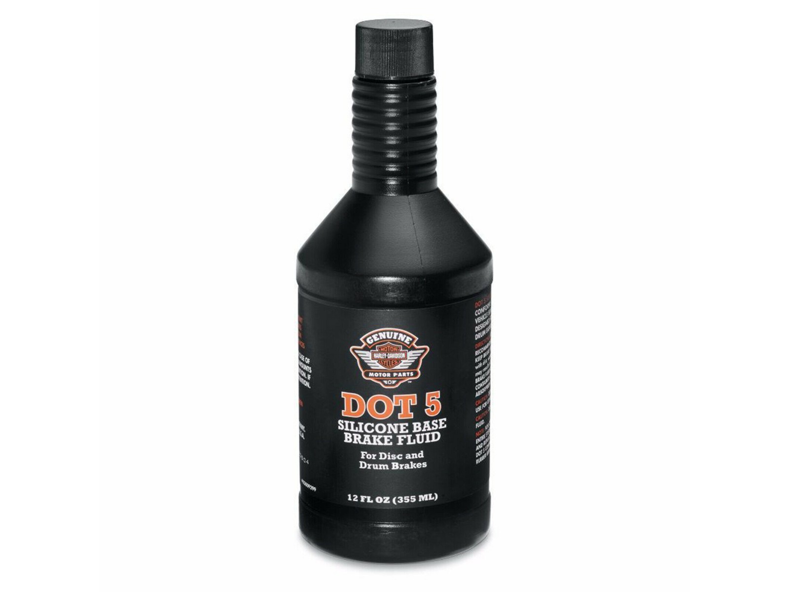DOT5 ハーレー オリジナル ブレーキフルード シリコンベース マルチフィット 355ml 41800220 純正 DOT 5 [PARTS DEPOT pdkrsh 41800220-oe  ]