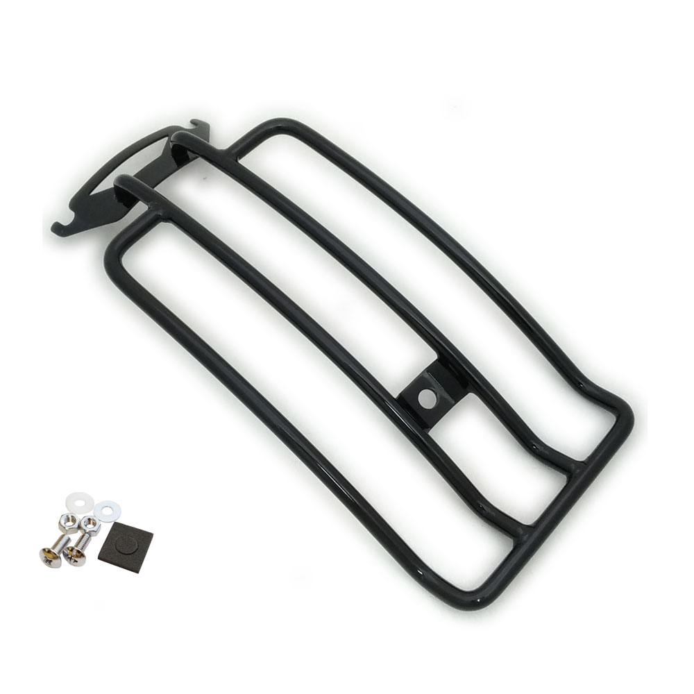 黒 ラゲッジラック 1997-2018 ローキン ハーレー ソロ車用キャリア グロスブラック FLHT FLHR FLHX FLTR [PARTS DEPOT pdkrsh 50-2021-gb 4580443499402 ]
