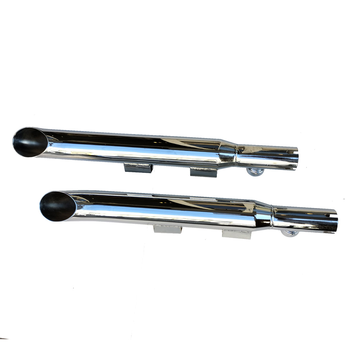 ターンアウト スリップオン マフラー スポーツスター 2004-2013 クローム 2-1/2インチ 23インチ [PARTS DEPOT pdkrsh 80424-04-to 4580443492311 ]