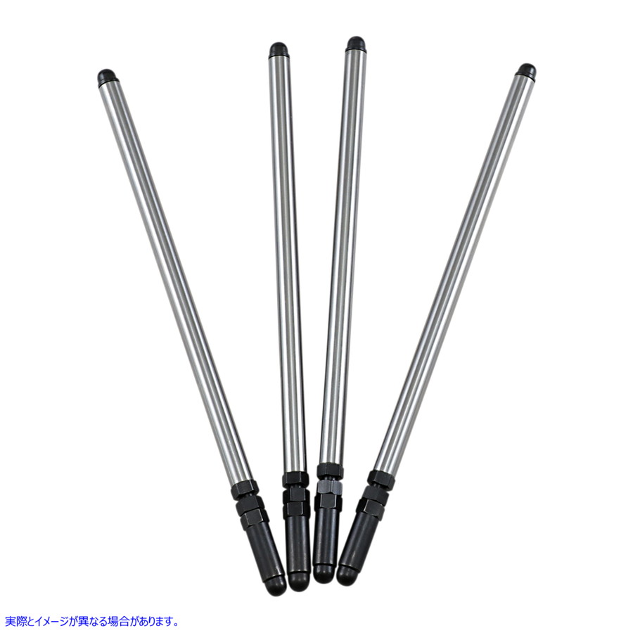 取寄せ アジャスタブルプッシュロッドキット アンドリュース Adjustable Pushrods - Steel - XL 292085 09280021