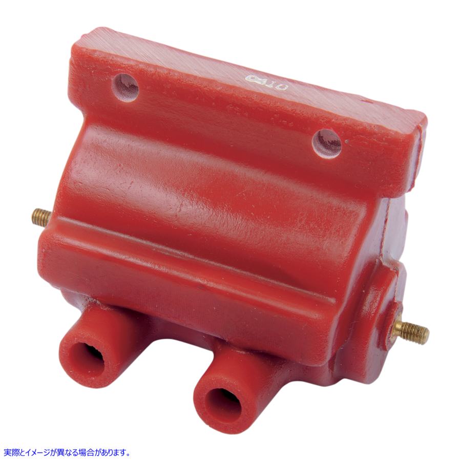 取寄せ Supervolt 12 V Ignition Coil アンドリュース Ignition Coil - Harley Davidson - Red 237240 21020205