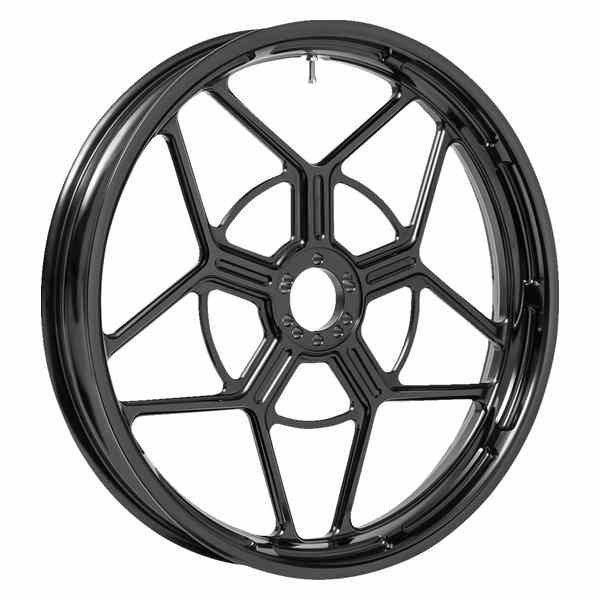【並行輸入品】 アレンネス ホイール - スピード5 - 鍛造 - ブラック - 19x3.25 71-517 02100404