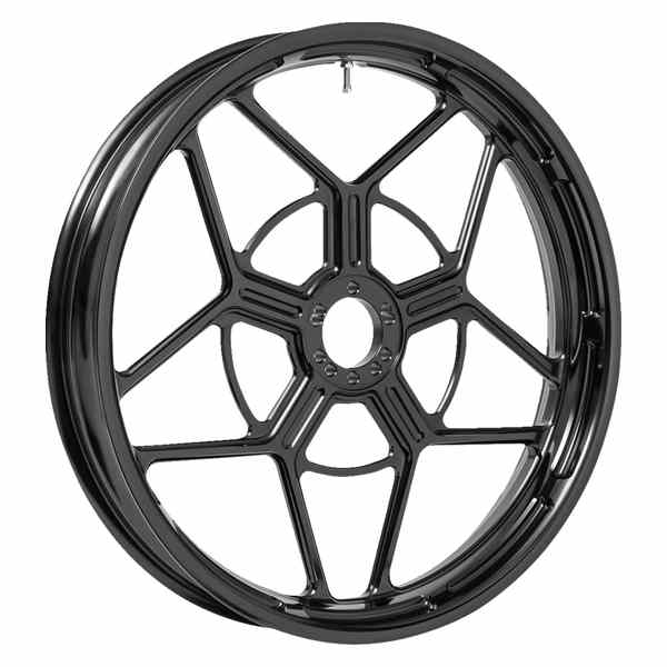 【並行輸入品】 アレンネス ホイール - スピード5 - 鍛造 - ブラック - 21x3.5 71-518 02100405