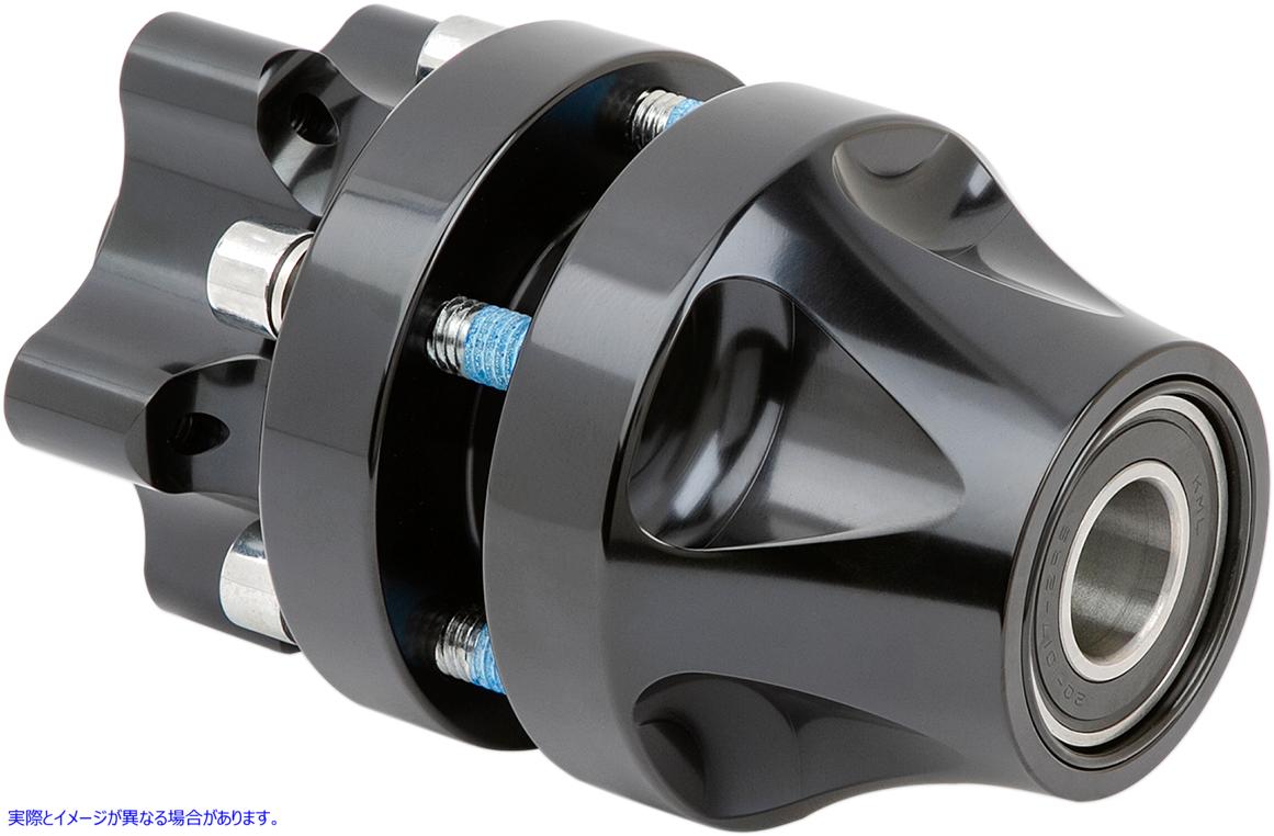 取寄せ カートリッジハブ アレンネス Hub - Cartridge - Front/Single Disc - Black - '08+ FLT 71-602 02130802