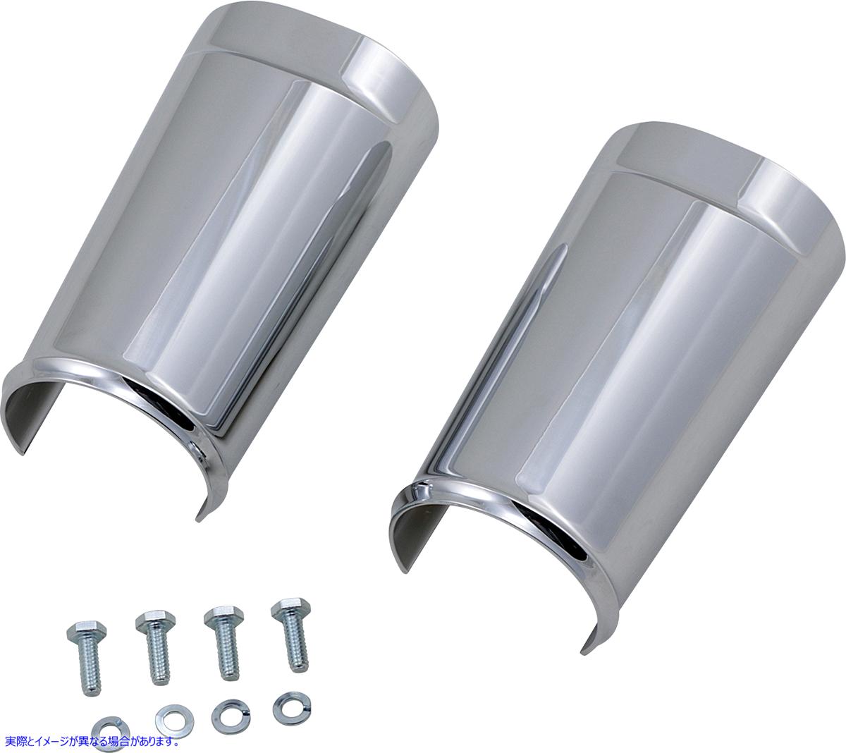 取寄せ フォークブート アレンネス Fat Tire Fork Boot Cover - Chrome - Smooth 20-043 04110174