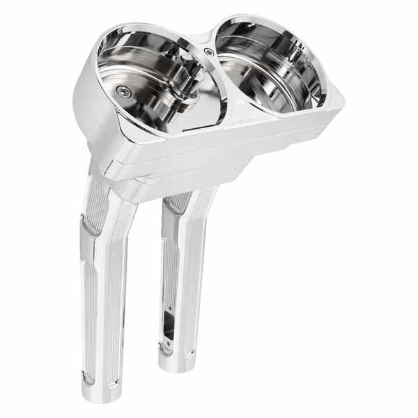取寄せ メソッド ハンドルバー ライザー アレンネス Method Kickback Handlebar Riser - 10 - Chrome 520-033 06021147