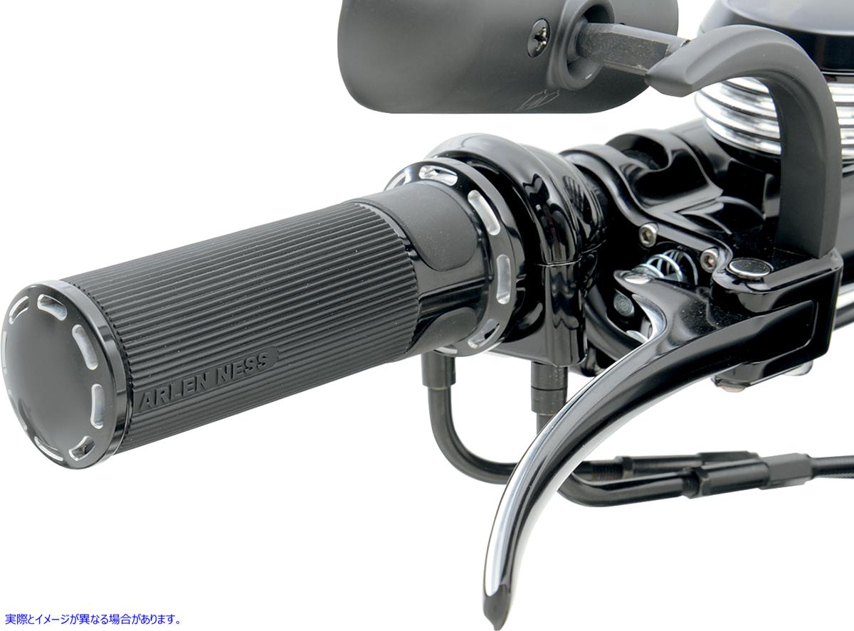 取寄せ フュージョンスロットトラックグリップ アレンネス Grips - Slot Track - Cable - Black 07-301 06301024