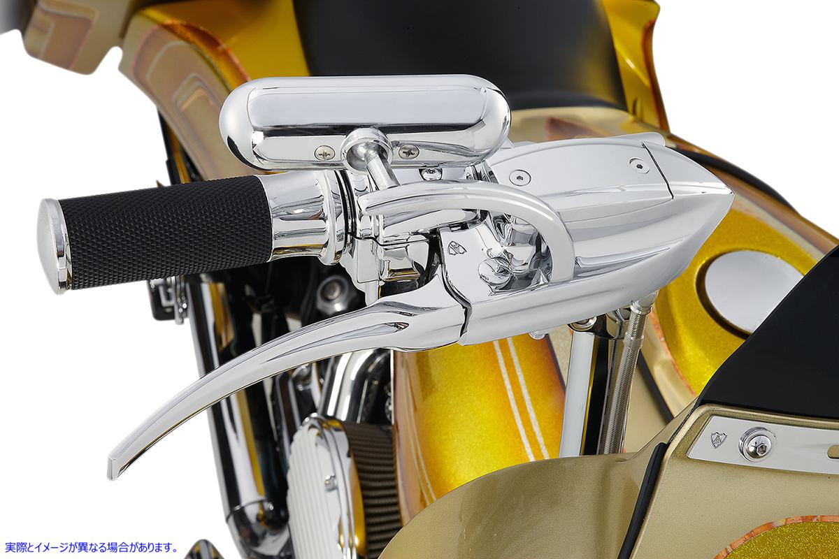 取寄せ 融合滑らかなグリップ アレンネス Grips - Smoothie - Cable - Chrome 07-320 06301037