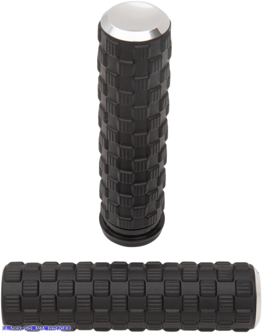 取寄せ エアトラックスグリップ アレンネス Grips - Air Trax - TBW - Chrome 07-353 06302602