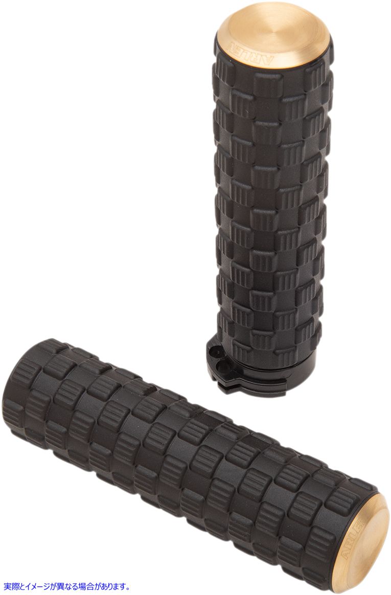 取寄せ エアトラックスグリップ アレンネス Grips - Air Trax - Cable - Brass 07-354 06302603