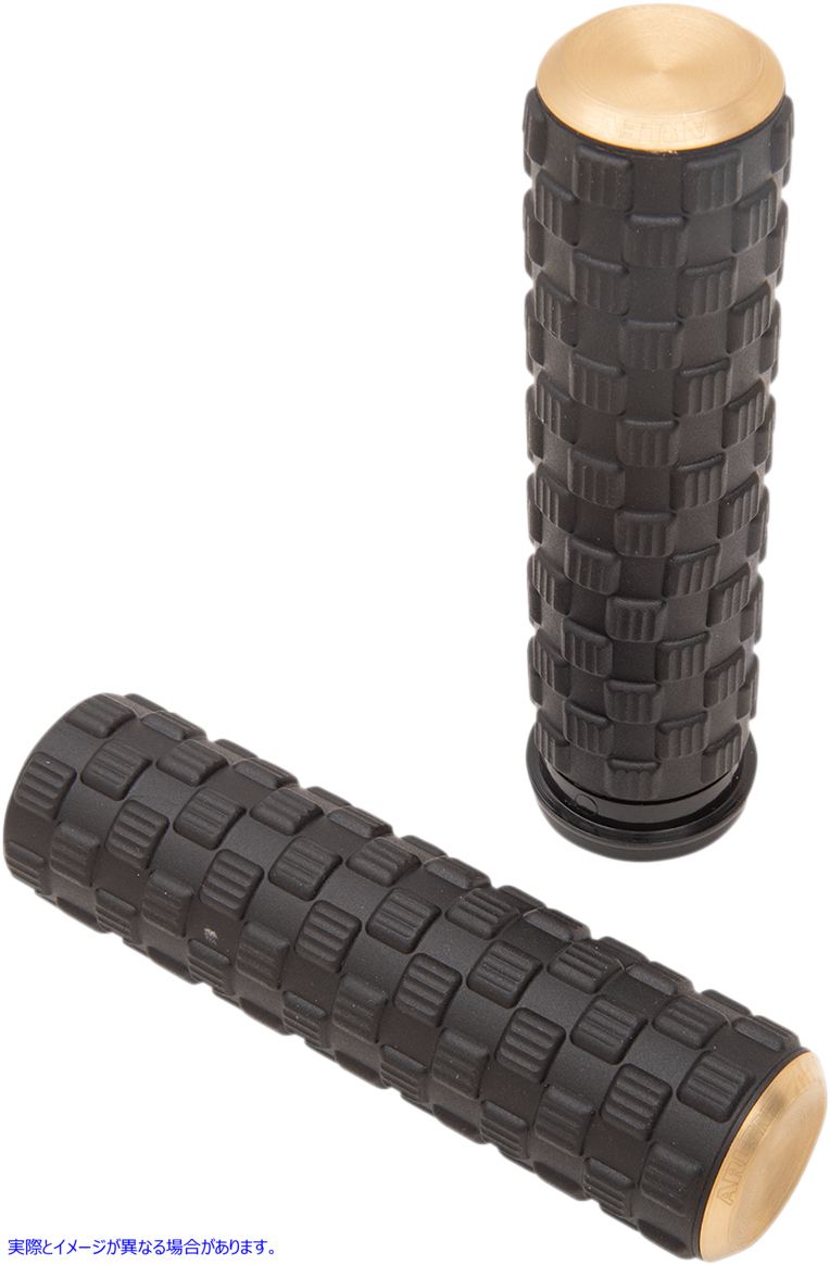 取寄せ エアトラックスグリップ アレンネス Grips - Air Trax - TBW - Brass 07-355 06302604