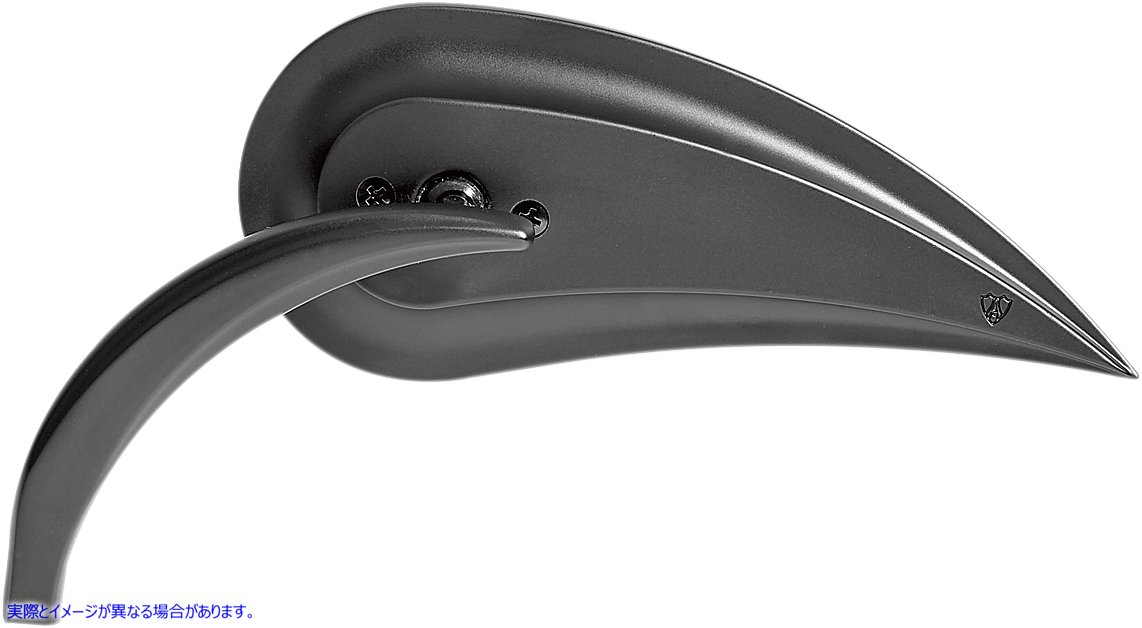 取寄せ Rad IIIミラー アレンネス Mirror - Rad III - Side View - Teardrop - Black - Left 13-092 06400324