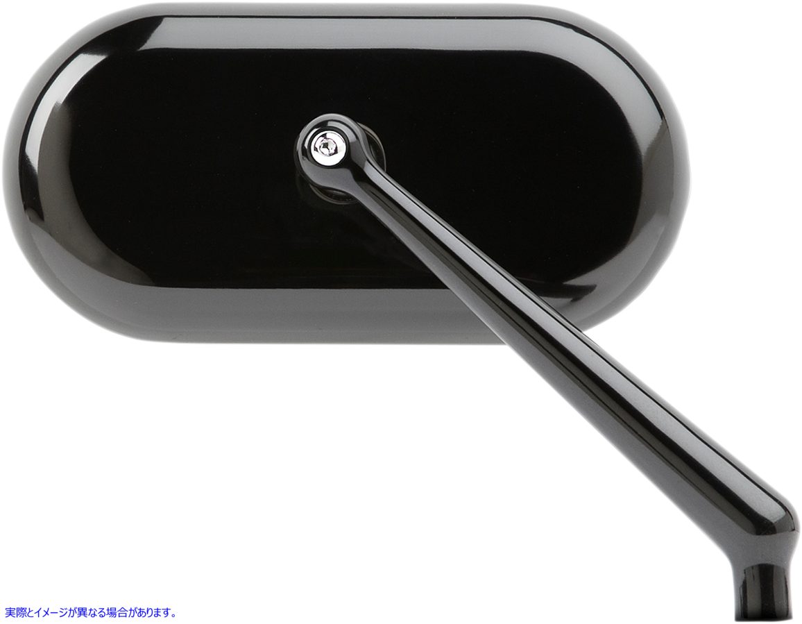取寄せ 鏡 アレンネス Mirror - Side View - Oval - Black - Right 13-172 06401334