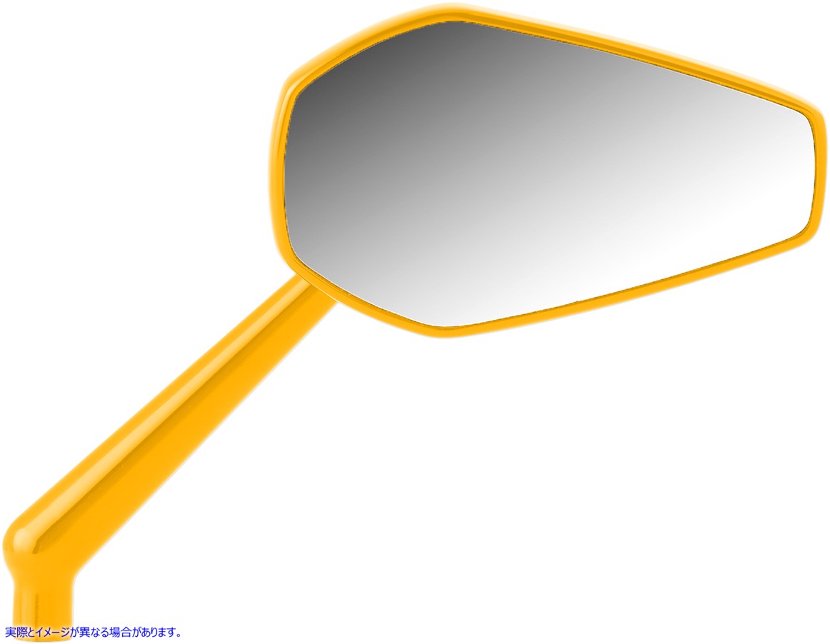 取寄せ ミニストッカーミラー アレンネス Mirror - Mini/Stocker - Side View - Hexagon - Gold - Right 13-154 06401390