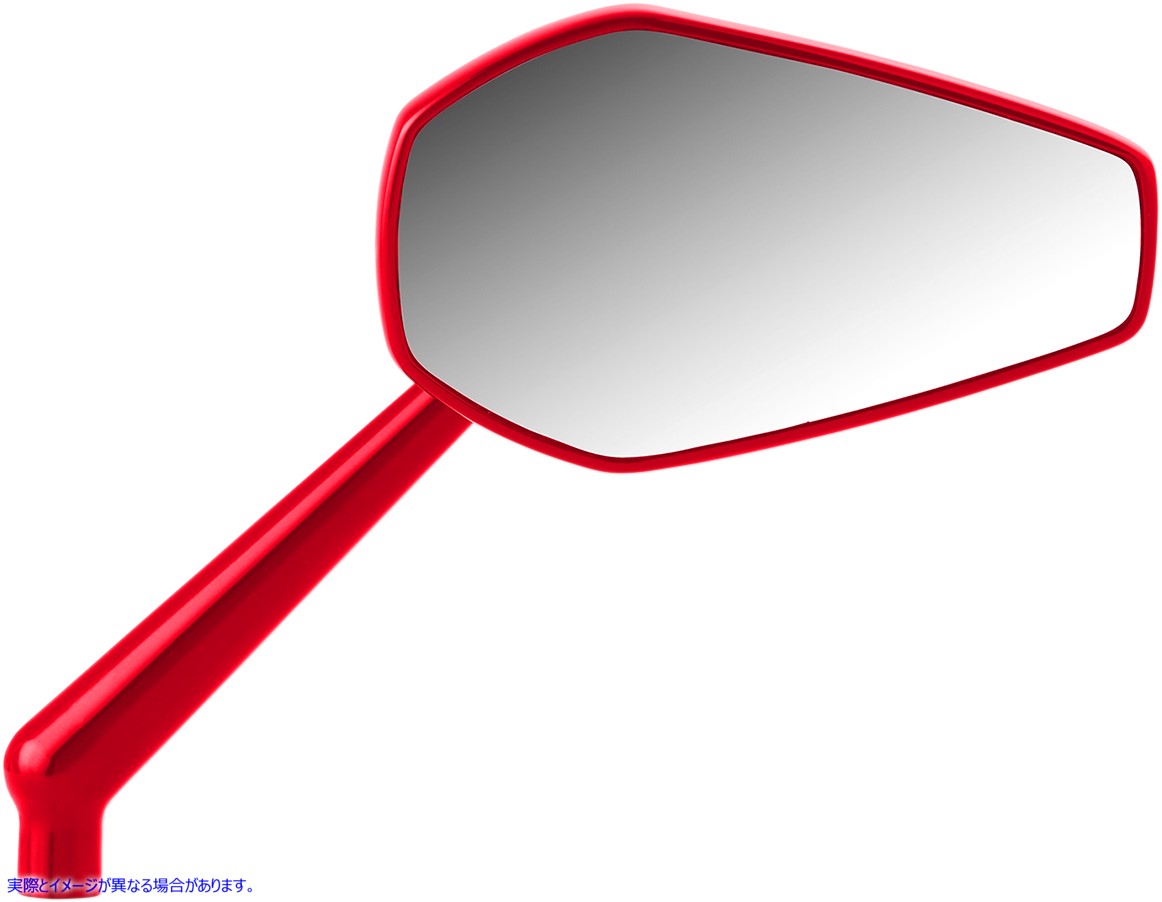 取寄せ ミニストッカーミラー アレンネス Mirror - Mini/Stocker - Side View - Hexagon - Red - Right 13-155 06401391
