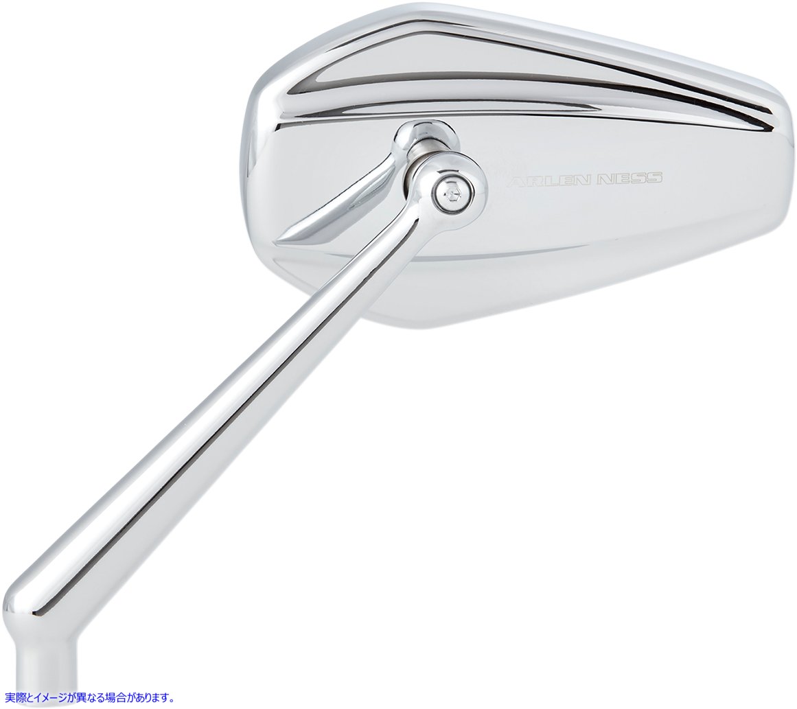取寄せ ミニストッカーミラー アレンネス Mirror - Mini/Stocker - Side View - Hexagon - Chrome - Left 13-157 06401393
