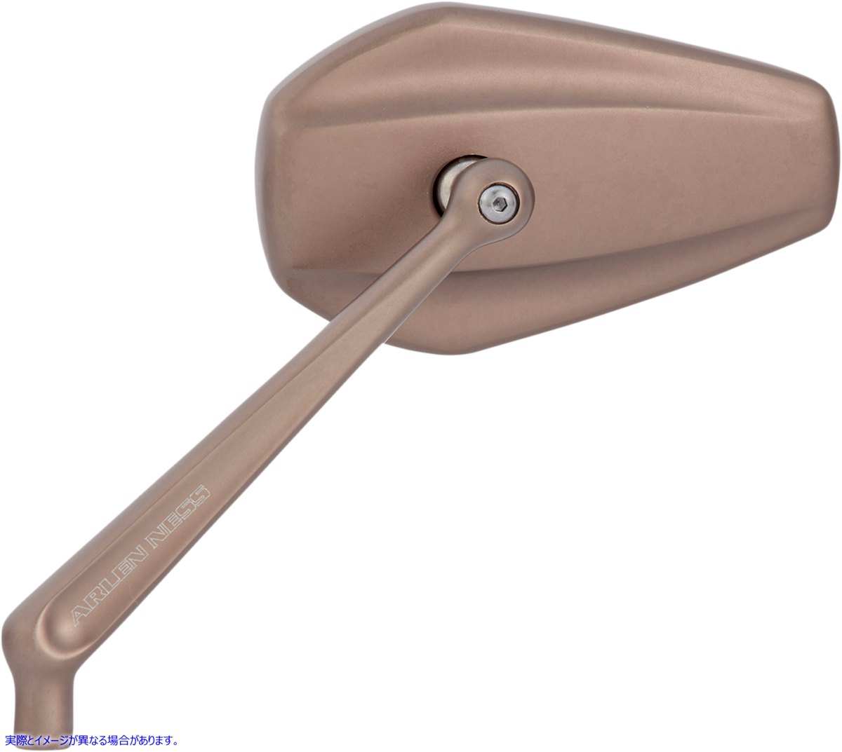 取寄せ ミニストッカーミラー アレンネス Mirror - Mini Stocker - Side View - Oval - Titanium - Left 13-168 06401444