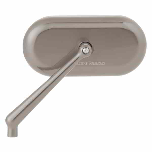 取寄せ 楕円形の鏡 アレンネス Mirror - Side View - Oval - Titanium - Left 13-186 06401447
