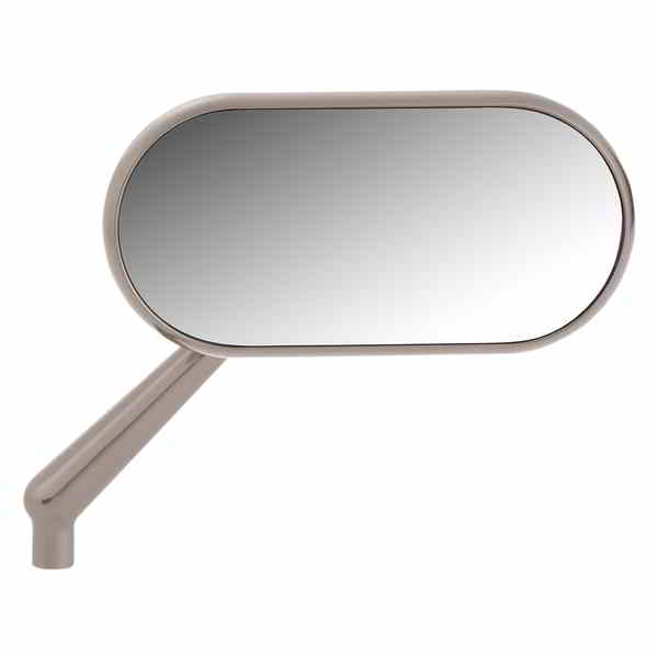 取寄せ 楕円形の鏡 アレンネス Mirror - Side View - Oval - Titanium - Right 13-188 06401449