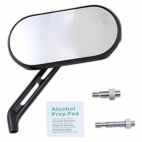 取寄せ サイドキックミラー アレンネス Mirror - Sidekick - Side View - Oval - Black - Right 510-002 06401452