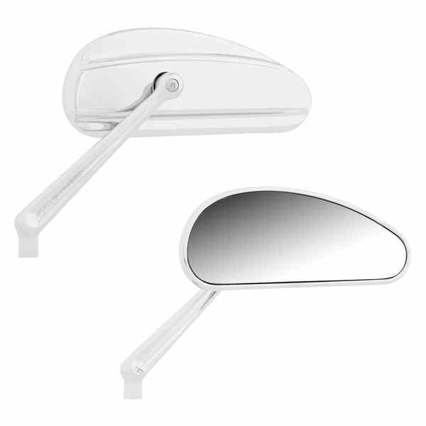取寄せ 下降気ミラー アレンネス Mirrors - Downdraft - Side View - Elongated - Chrome 510-027 06401522