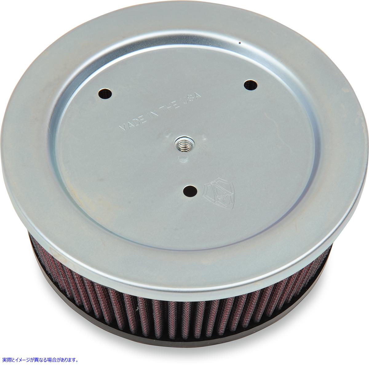 取寄せ ビレット・サッカーと大きな吸盤コンポーネント アレンネス Replacement Big Sucker Stage II Air Filter - Dyna/Softail/Touring/Trike 18-081 10100361