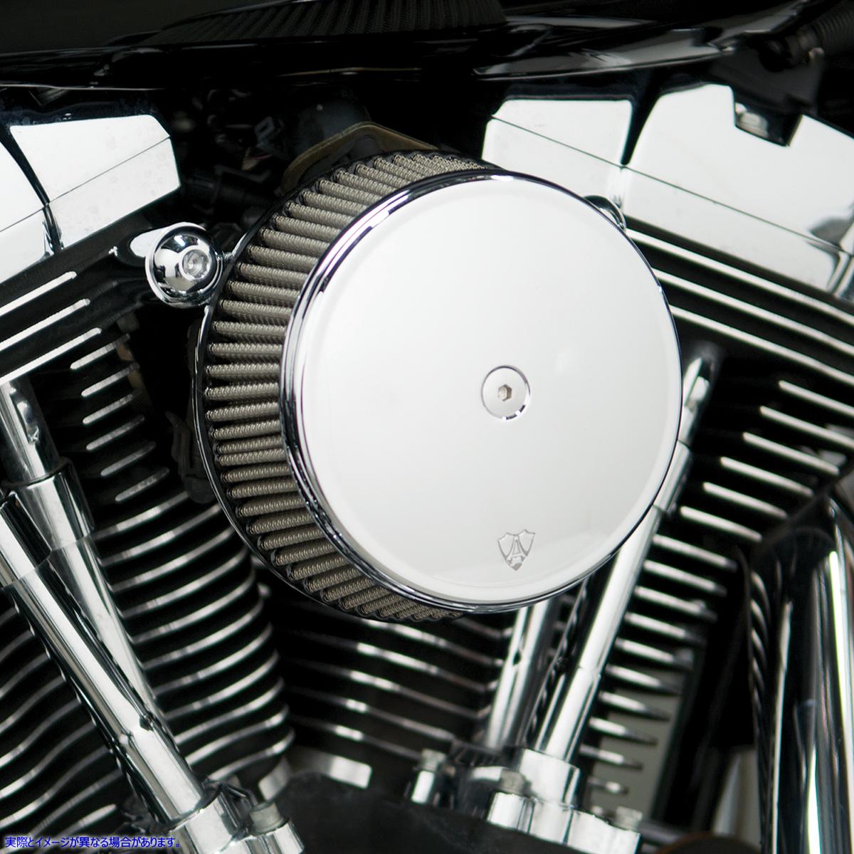 取寄せ 合成フィルター付きのBig Sucker?ステージIエアフィルターキット - 滑らか アレンネス Big Sucker? Stage I Air Filter Kit - Chrome 50-330 10101600