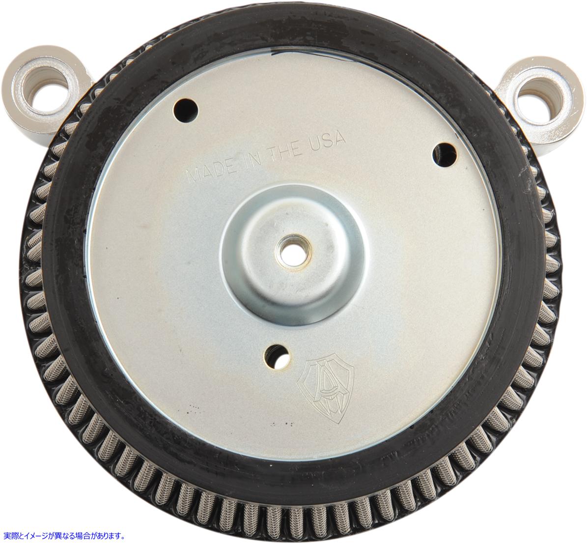 取寄せ Big Sucker?エアフィルターキットは、OEMカバーを受け入れます アレンネス Big Sucker? Air Filter Kit - Chrome - Stage I 50-514 10101757