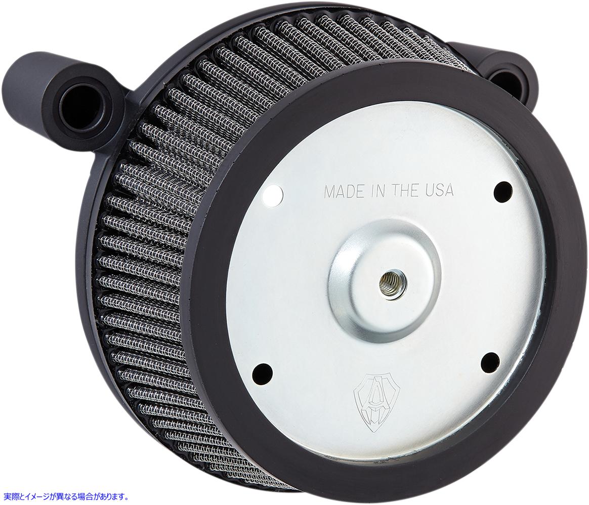 取寄せ Big Sucker?エアフィルターキットは、OEMカバーを受け入れます アレンネス Big Sucker? Air Filter Kit - Black - Stage I 50-570 10101758