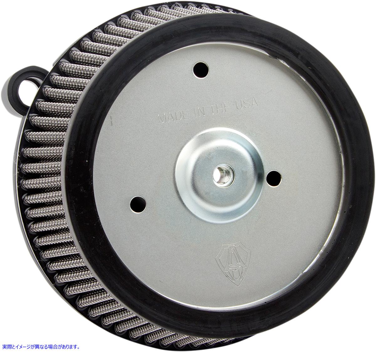 取寄せ Big Sucker?エアフィルターキットは、OEMカバーを受け入れます アレンネス Big Sucker? Air Filter Kit - Black - Stage I 50-574 10101766