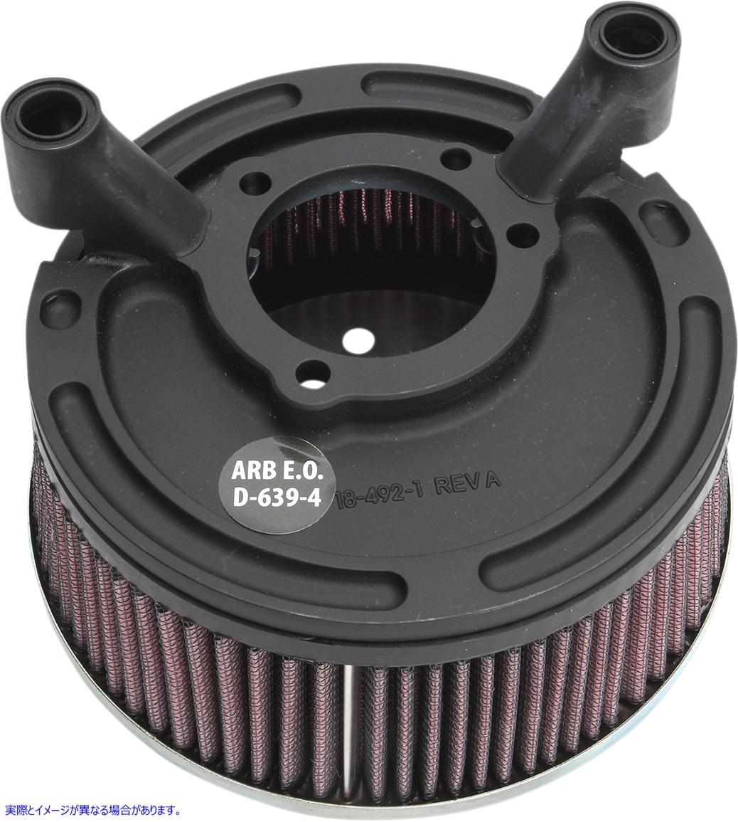 取寄せ Big Sucker?エアフィルターキット アレンネス Big Sucker Air Cleaner Kit - Black - Stage I 18-447 10102064