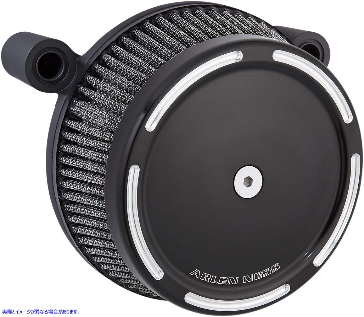 取寄せ 合成フィルターを備えたBig Sucker?ステージIエアフィルターキット - スロットトラック アレンネス Big Sucker? Stage I Air Filter Kit - Gloss Black 50-835 10102065