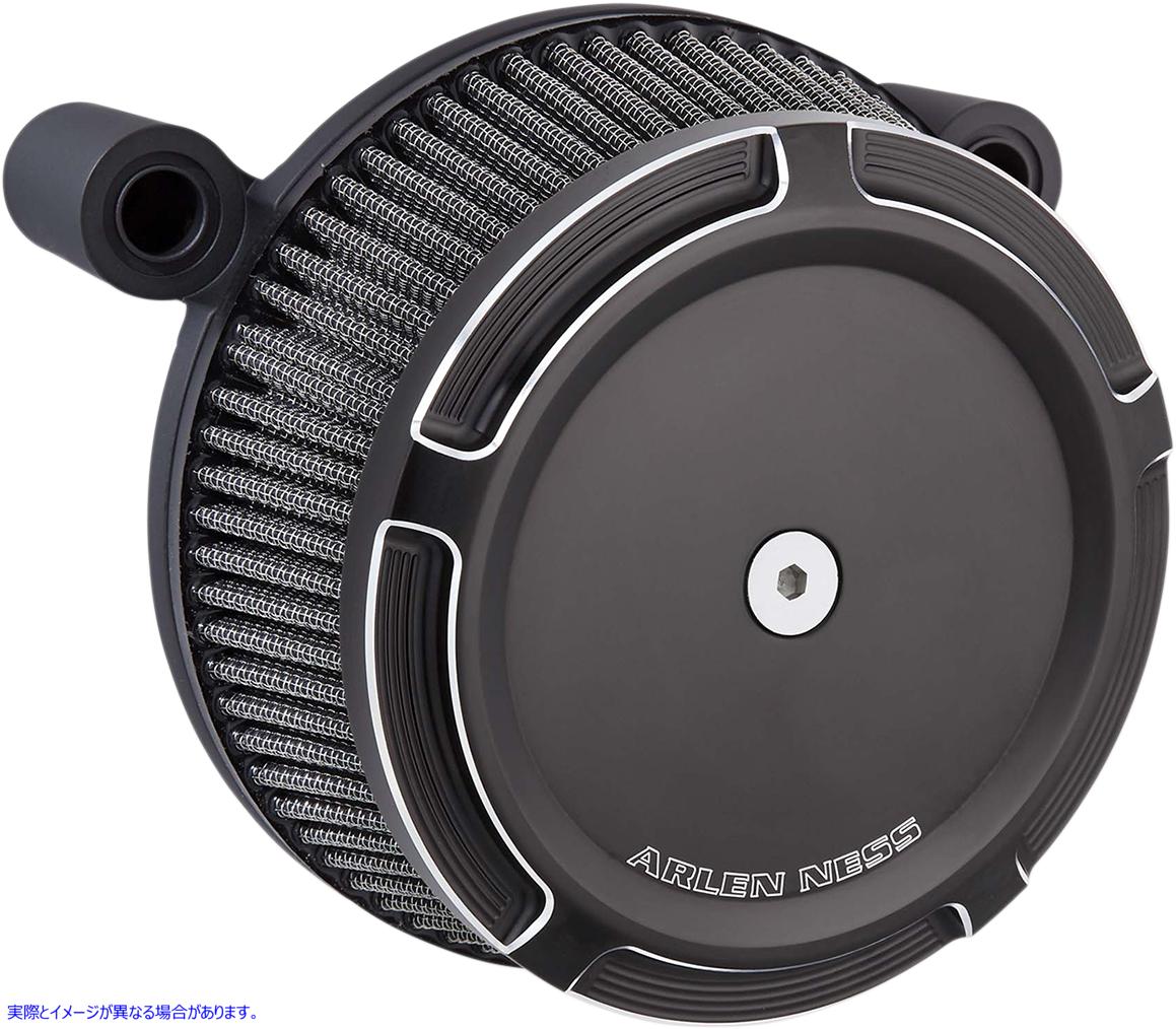 取寄せ 合成フィルター付きのBig Sucker?ステージIエアフィルターキット - 斜め アレンネス Big Sucker? Stage I Air Filter Kit - Gloss Black 50-840 10102070