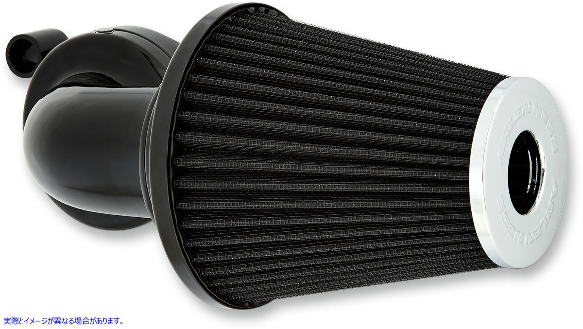 取寄せ モンスターサッカーエアクリーナーキット アレンネス Monster SuckerR Air Cleaner Kit - Black 81-039 10102098