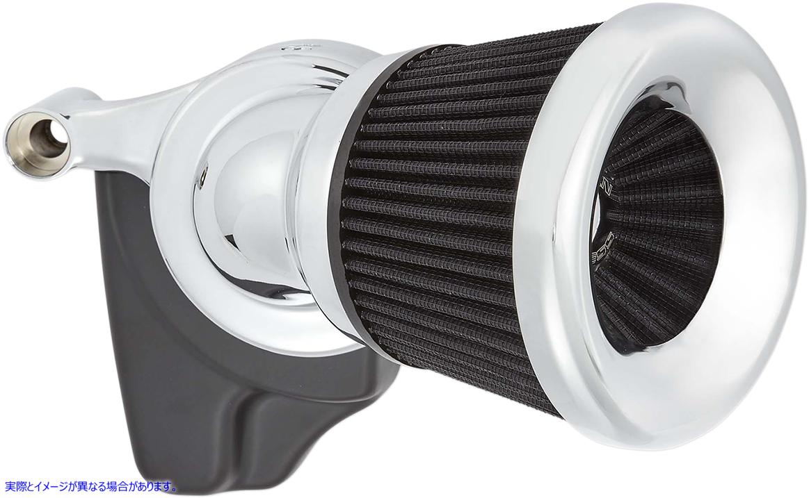 取寄せ 速度65°エアクリーナーキット アレンネス Velocity 65° Air Cleaner Kit - Chrome 81-201 10102454