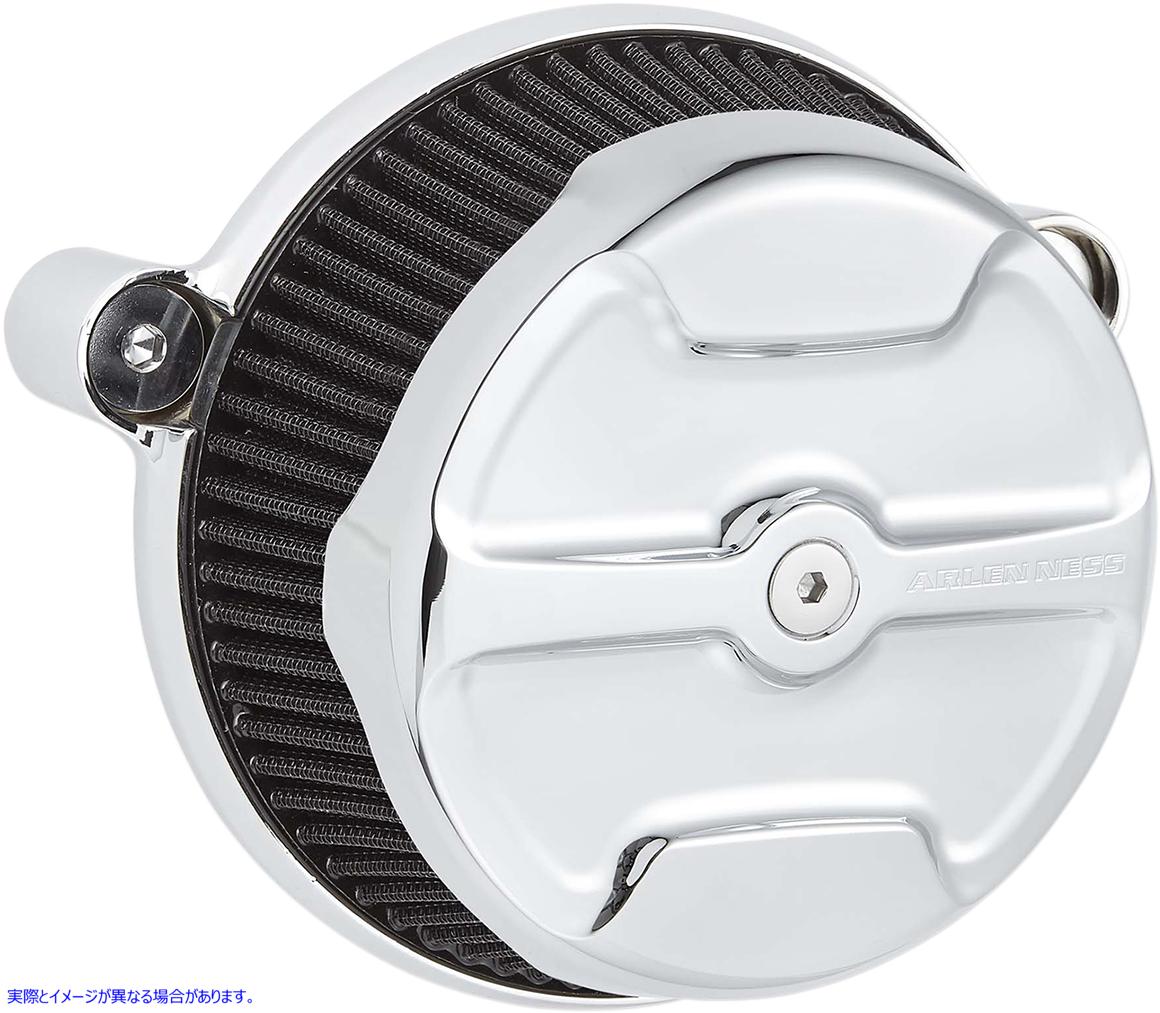 取寄せ Big Sucker?ステージ1エアフィルターキット アレンネス Big Sucker? Stage 1 Air Filter Kit - Chrome 18-393 10102468