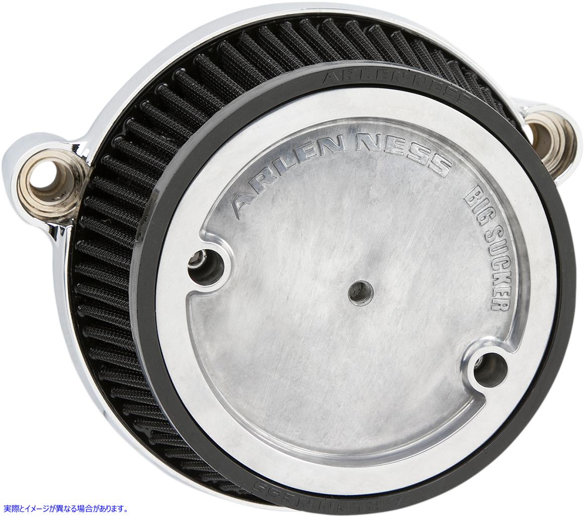取寄せ M8エアクリーナーキット アレンネス Big Sucker? Stage 1 Air Cleaner Kit - Chrome 18-317 10102498