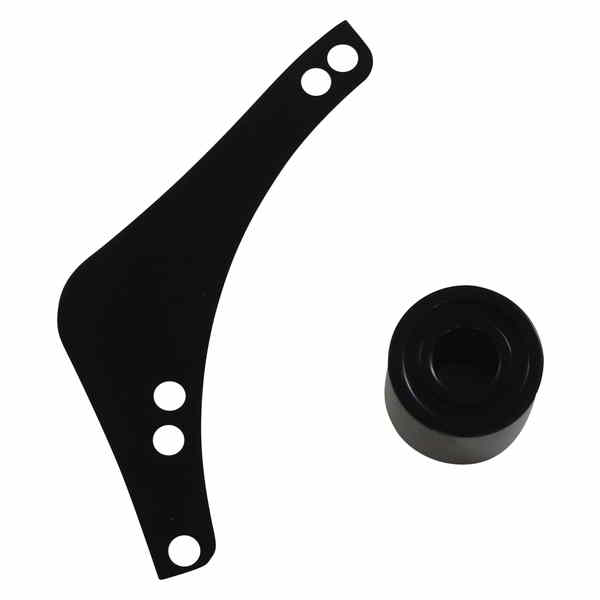 取寄せ 交換用ブリーザーボルトカバープレート アレンネス Replacement Breather Bolt Cover Plate - Inverted/Method/Clear Tear/Sidekick - Left - Black 600-052 10140312