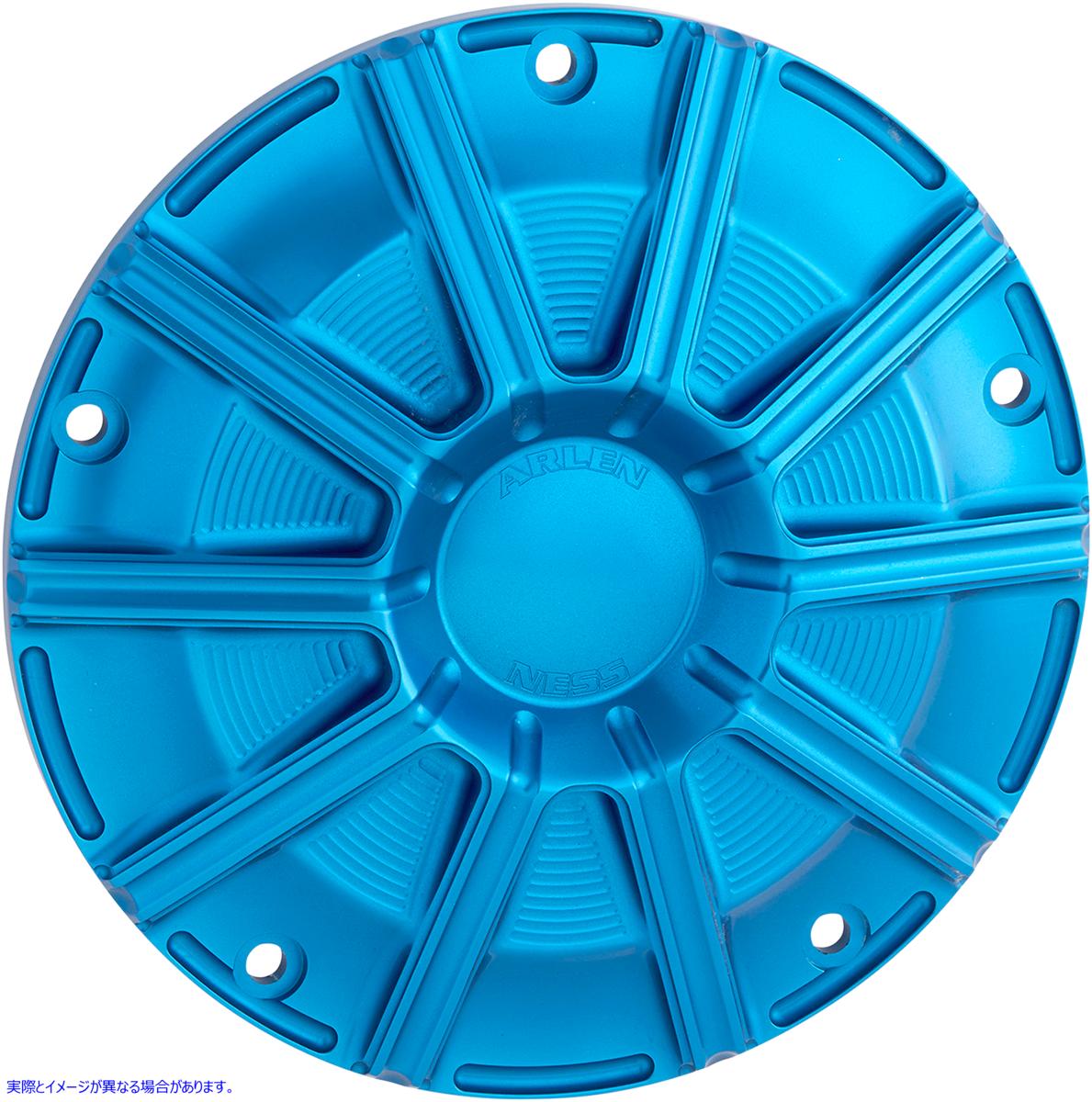 取寄せ ダービーカバー ` アレンネス 10-Gauge Derby Cover - Blue - Touring/Trike 700-003 11070648