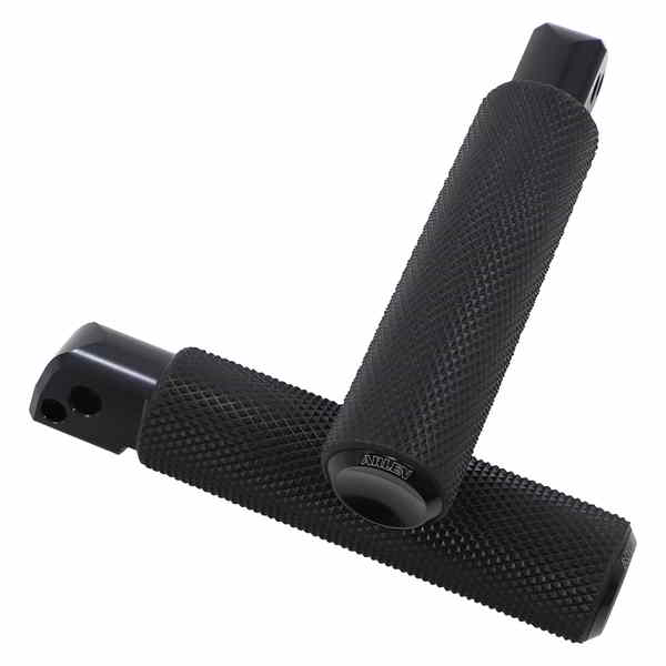 取寄せ M-Eight Fusion Footpegs アレンネス Passenger Knurled Footpegs - Black - FL/FX '18-'23 07-943 16201970