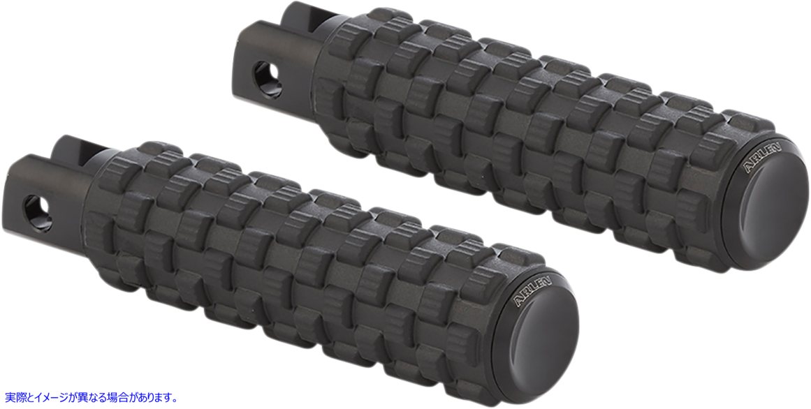 取寄せ M-Eight Fusion Footpegs アレンネス Air Trax Footpegs - Black - FL/FX '18-'23 07-956 16201979