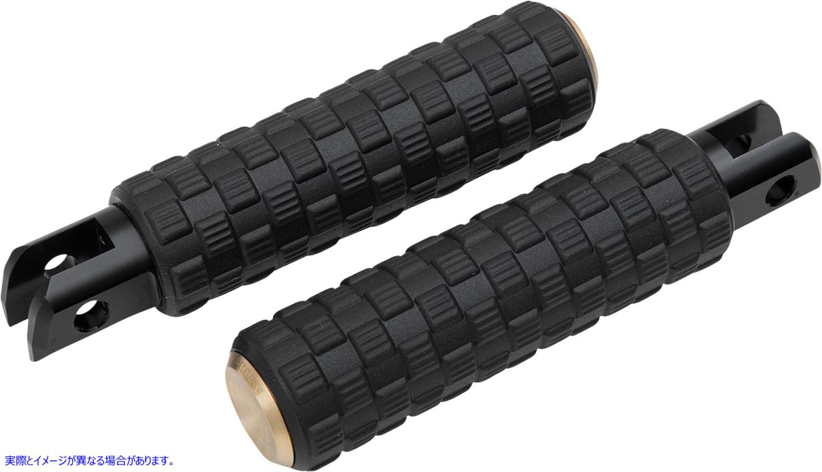 取寄せ M-Eight Fusion Footpegs アレンネス Air Trax Footpegs - Brass - FL/FX '18-'23 07-958 16201981