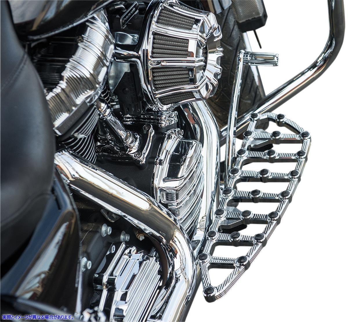 取寄せ MXビレットフロアボード アレンネス MX Driver Floorboards - Chrome 06-890 16210941