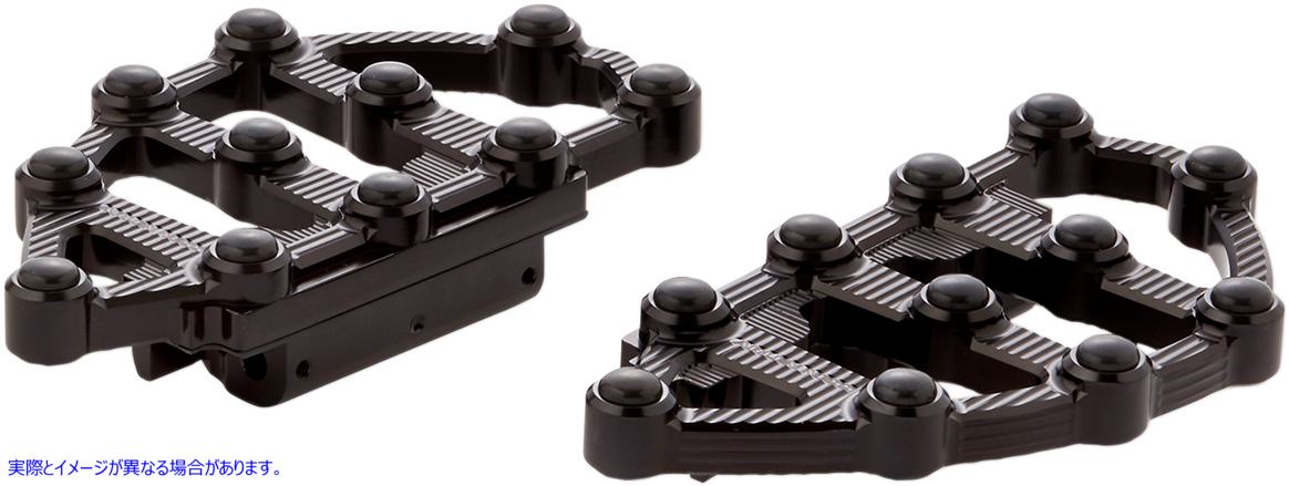 取寄せ MXビレットフロアボード アレンネス MX Passenger Floorboards - Black 06-896 16210947