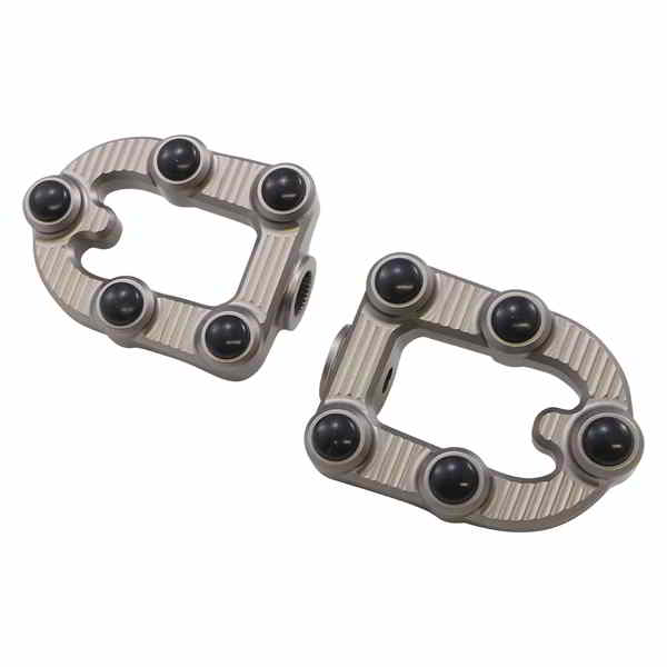 取寄せ MXドライバーのフットパッグ アレンネス MX Driver Foot Peg - Titanium 07-959 16210998