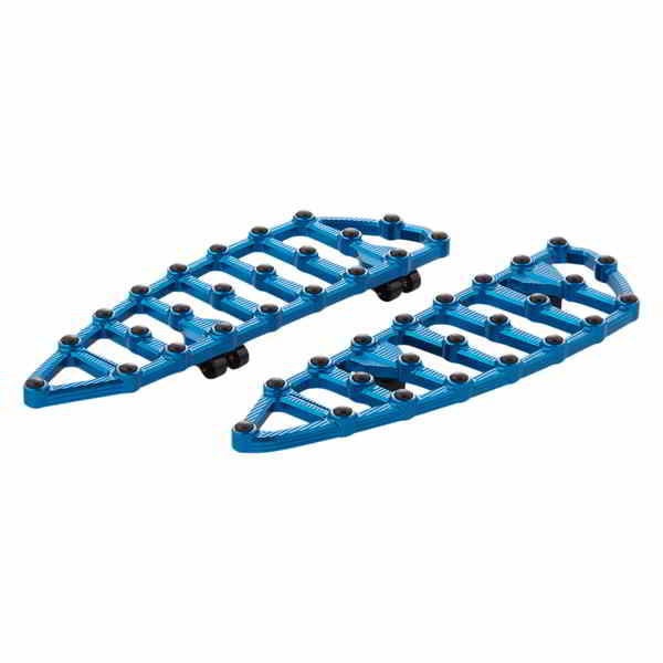 取寄せ MX ビレット床板 アレンネス MX Driver Floorboards - Blue 410-009 16211014