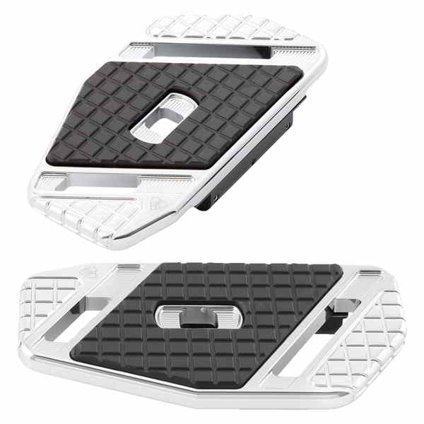 取寄せ SpeedLiner 乗客用フロアボード アレンネス SpeedLiner Passenger Floorboards - Chrome 410-029 16211133