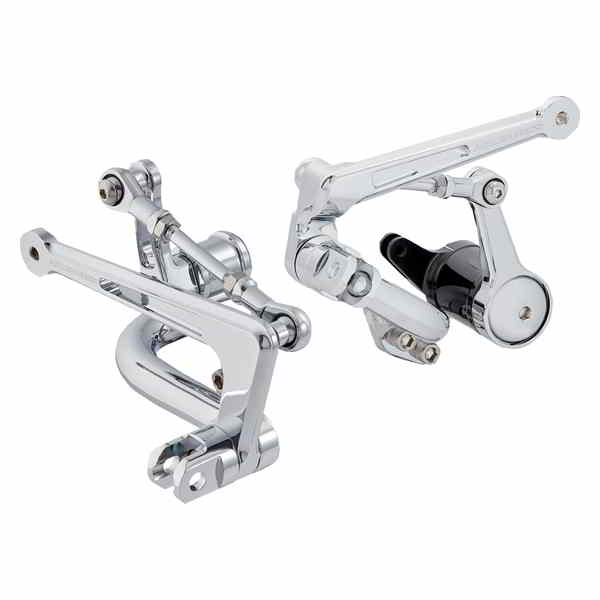取寄せ ミッドコントロールキット アレンネス Mid Controls - Chrome - FL '09-'24 420-121 16230589