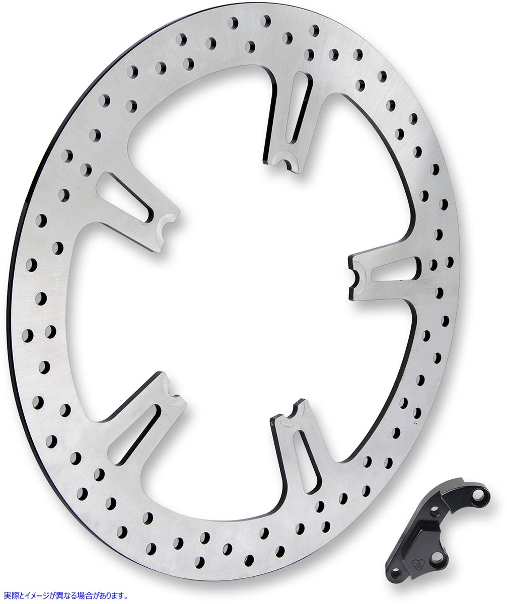 取寄せ ビッグブレーキフローティングローターキット アレンネス Big Brake Rotor - 15 - Front Right - Harley-Davidson 02-967 17102394