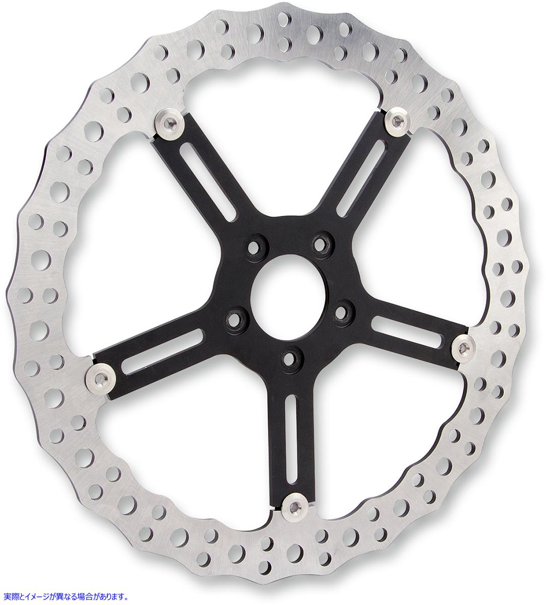 取寄せ ビッグブレーキギジ付きフローティングローターキット アレンネス Jagged Brake Rotor - 15 - Right - Hub-Mount 02-992 17103225
